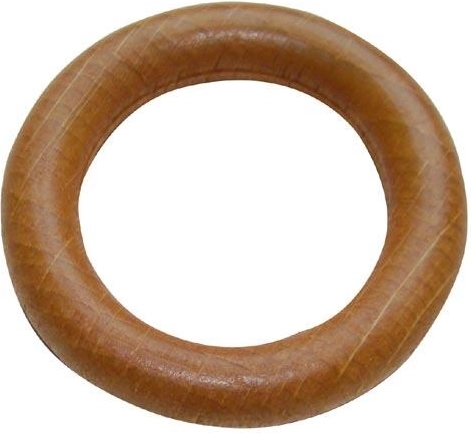 Leseni obročki za karnise – češnja, komplet 10 kos