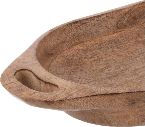 Naravni mangov les z lepo strukturo