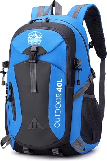 RENEW FORCE 40 l blue hiking backpack