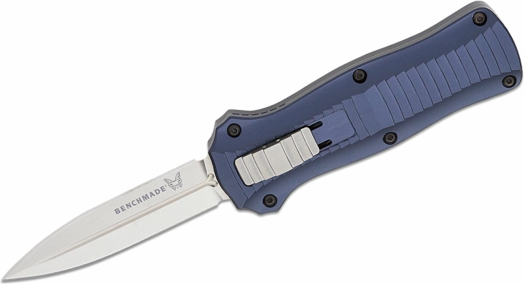 Benchmade Mini Infidel Crater Blue avtomatski nož 7,9 cm omejena izdaja
