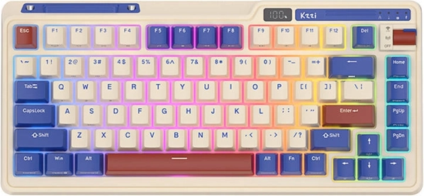 Brezžična mehanska tipkovnica z RGB osvetlitvijo od Royal Kludge