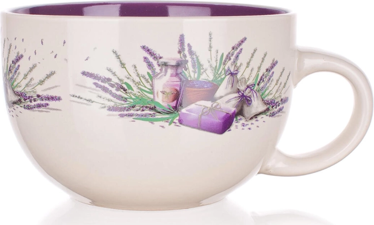 Keramična jumbo skodelica Lavender 660 ml