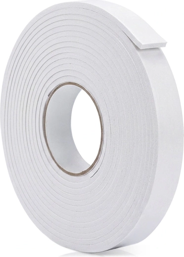 FX Tools bela samolepilna penasta tesnilna trak za vrata in okna 2 cm, 6 m