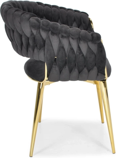 Pleteno naslonjalo z učinkom »WOW«