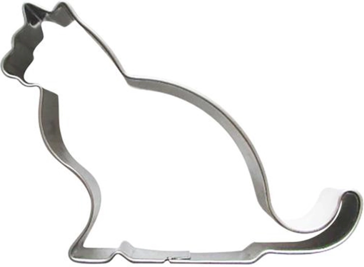 Modelček za piškote – mačka, nerjaveče jeklo 5–6 cm