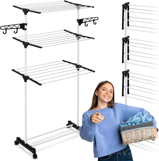 Stoječe sušilo za perilo Delia 15 m