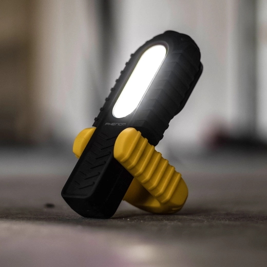 Polnilna montažna svetilka 2 v 1 s COB LED in USB-C