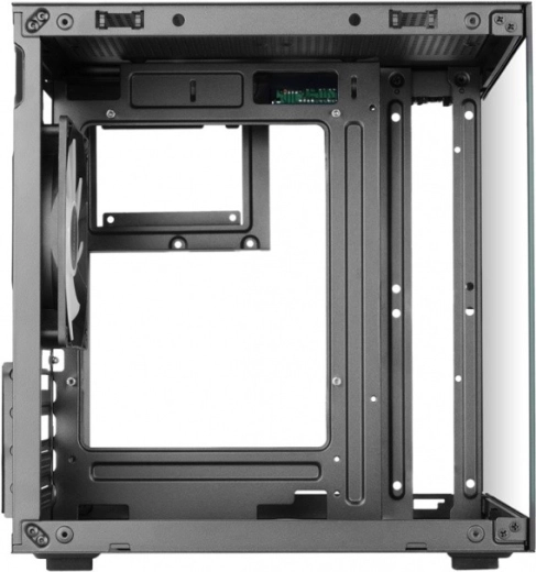 Efficient cooling and a clean build thanks to a dual-chamber design