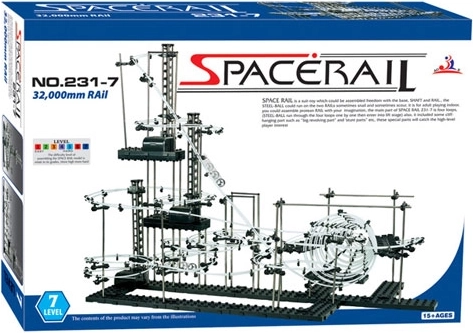 SpaceRail 3D kroglična proga level 7 (32 m)