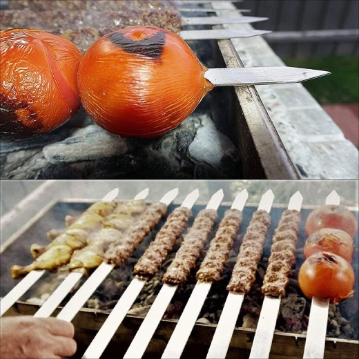 Idealno za kebab, šašlik in zelenjavo