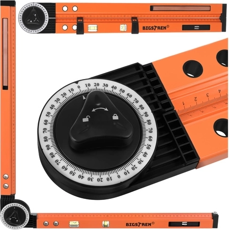 Ravnilo 500 mm in funkcija šestila v enem