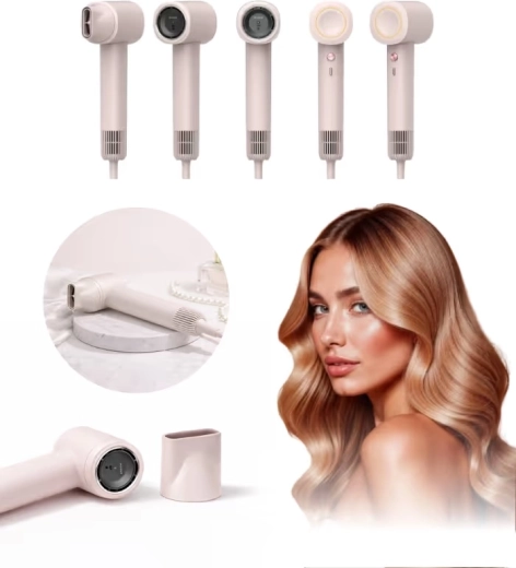 Kremni večnamenski sušilnik za lase 5v1 z ionizacijo