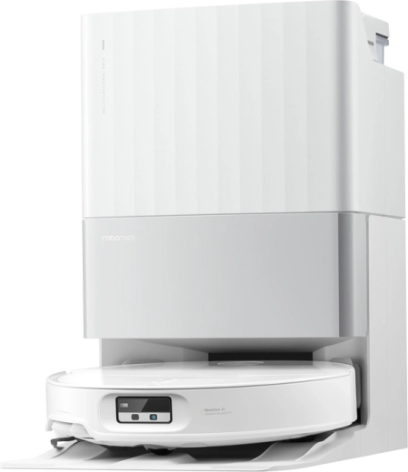 Roborock Qrevo Edge bel robotski sesalnik in mop s samoočistilno postajo