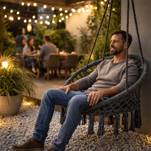 Stilski boho dizajn za notranjost in vrt