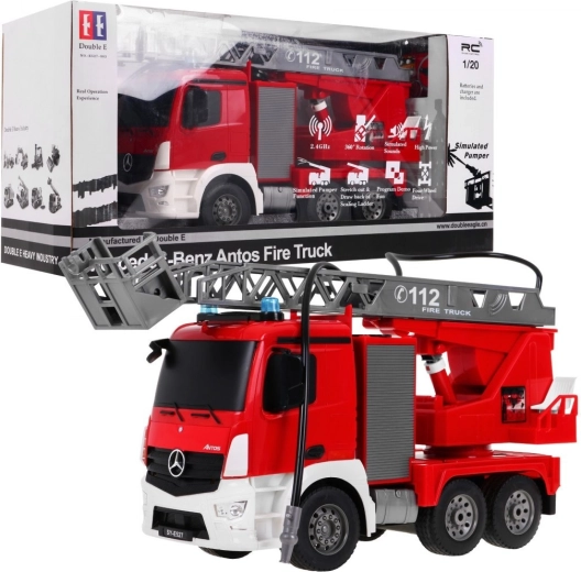 RC gasilski avto Mercedes-Benz Antos 1:20 Double E