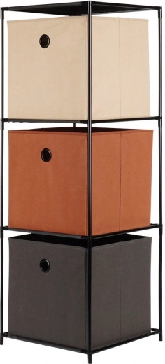 Tri prostorne tekstilne škatle