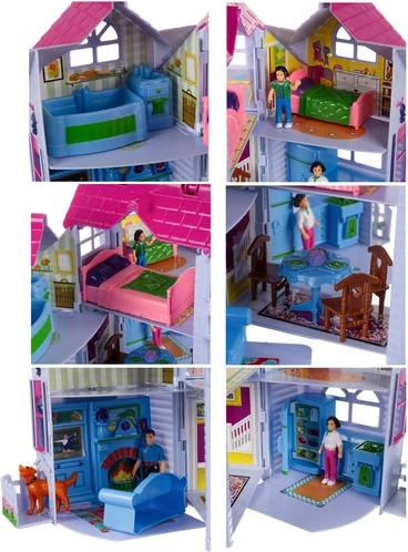 Šest podrobnih sob in bogati dodatki