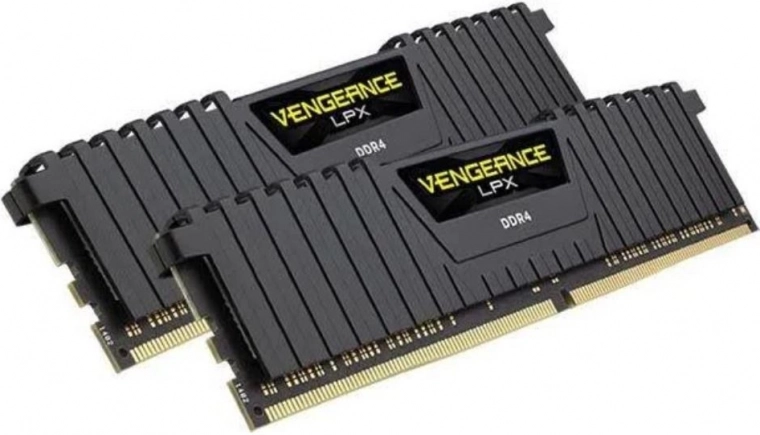 Pomnilnik DDR4 Vengeance LPX 16GB/3200 (2×8GB) ČRN CL16 komplet za Ryzen