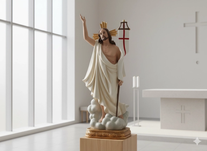Figura vstalega Jezusa 60 cm