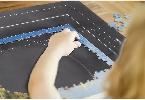 Mat with printed pattern for 6 puzzle sizes