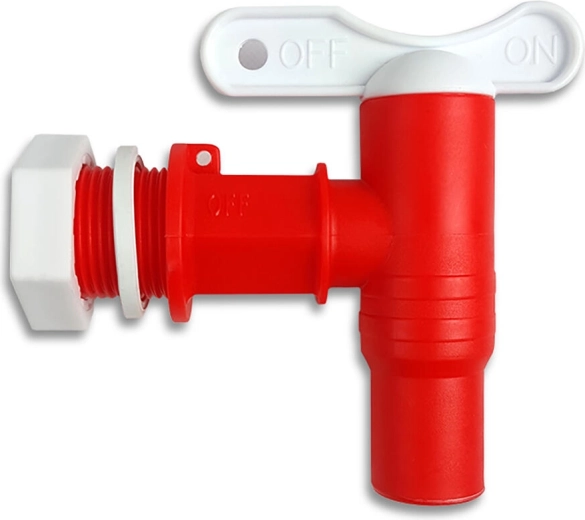 Iztočni pipo za sod iz plastike 200–500 l, navoj 3/4"