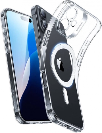 Prozoren ovitek ESR Zero Clear HaloLock za iPhone 16