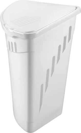 Plastična kotna košara za umazano perilo HEIDRUN 35 l