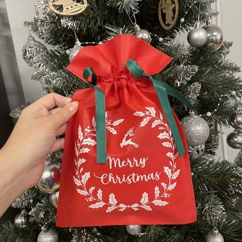Božični potisk »Merry Christmas« in trpežen material