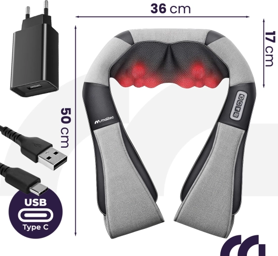 Brezžični masažni aparat za ramena MAX‑Comfy 2000 Wireless