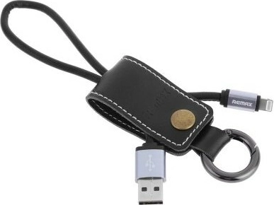Remax West RC-24i črni kabel micro USB/Lightning 32 cm