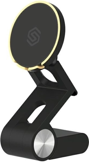 3-v-1 magnetno držalo in stojalo za iMac in MacBook z MagSafe – črno