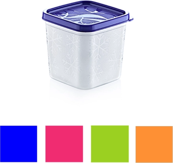 Kvadratna zamrzovalna posoda No-Frost 0,38 l