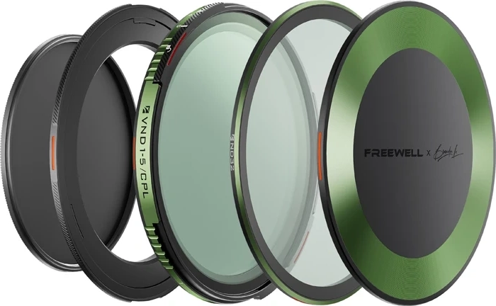 Freewell Brandon Li Basic Kit magnetni komplet filtrov VND/CPL 72 mm