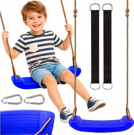 Otroška vrtna gugalnica Swing-Y modra