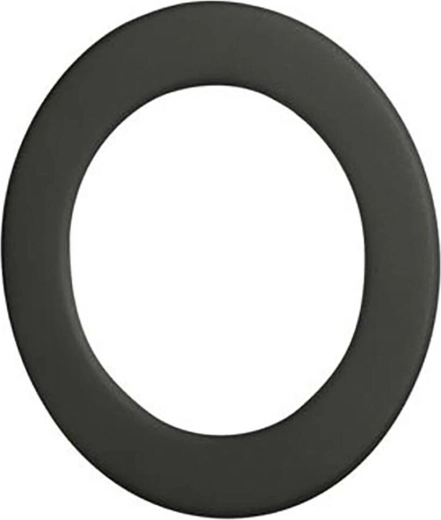 Dimniška rozeta 160 mm, jeklo 1,0 mm, črna