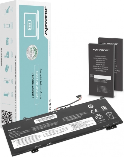 Movano baterija za prenosnik Lenovo Yoga 530-14IKB (L17C4PB0, L17M4PB0) 5800 mAh 44 Wh