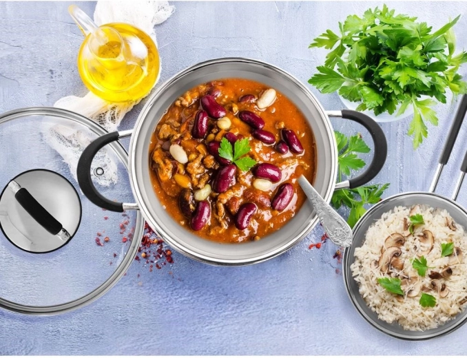 Idealno za kuhanje in serviranje