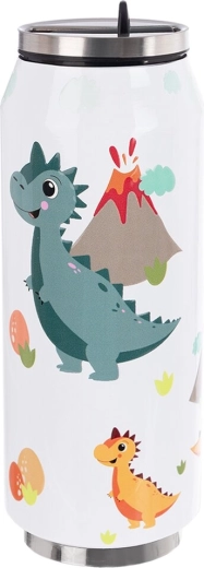 Termovka v obliki pločevinke DINO 400 ml iz nerjavečega jekla