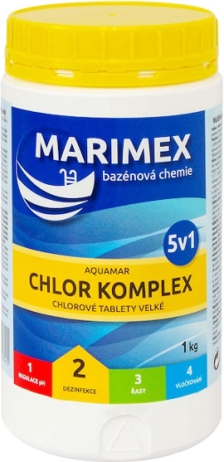 Marimex Komplex 5v1 multifunkcijske tablete za bazen 1 kg