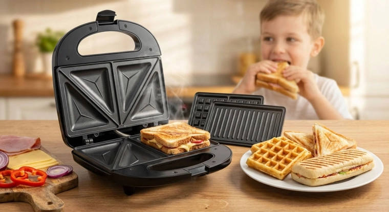 Non-stick interchangeable plates