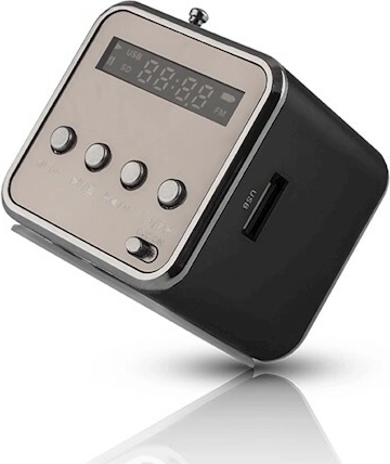 Setty prenosni zvočnik z FM radiem MF-100 črn