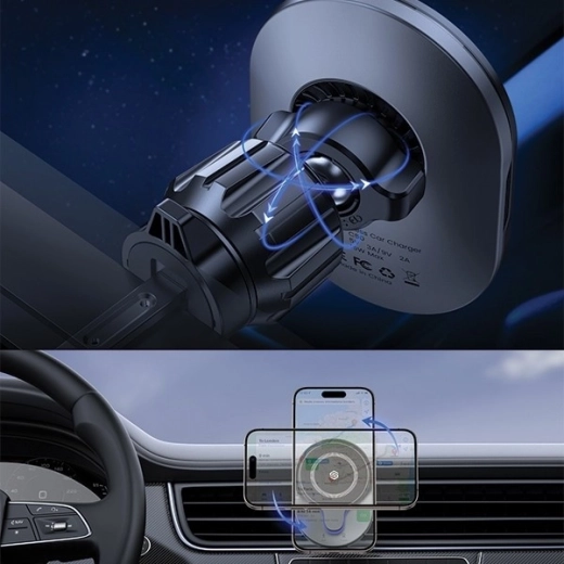 360° vrtljiv zglob in trden spon