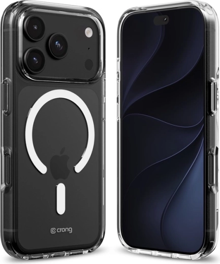 Crong Clear MAG zaščitni ovitek z MagSafe za iPhone 18 Pro / iPhone 17 Pro