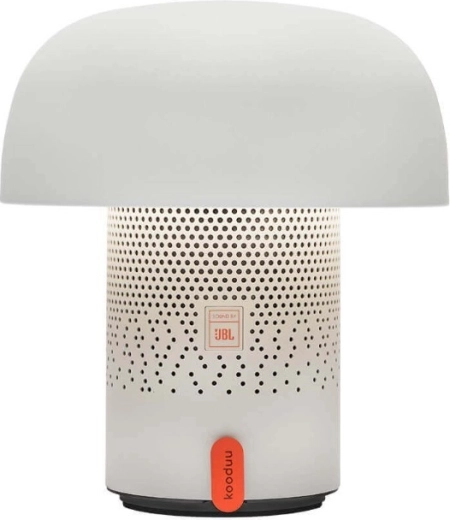 Portable lamp with speaker Kooduu Sensa Play – White