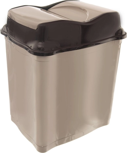 Koš za odpadke Whirlpool 9 l, kavno rjav