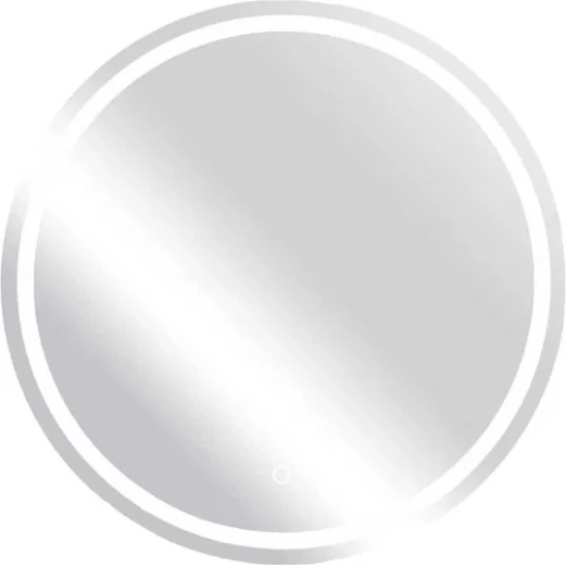 Okroglo LED kopalniško ogledalo 80 cm z upravljanjem na dotik