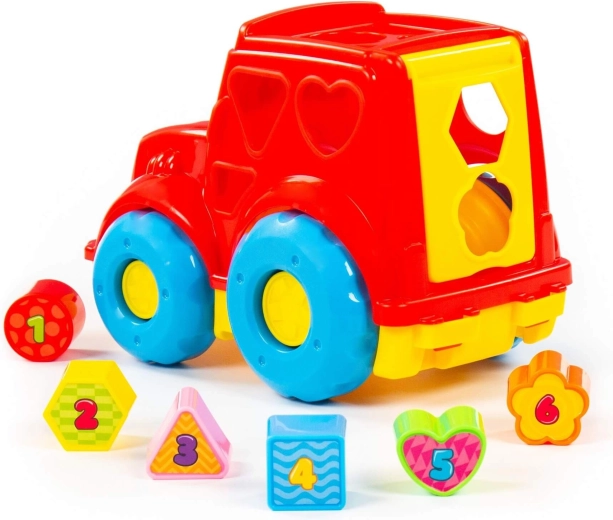 Shape sorter for smart play