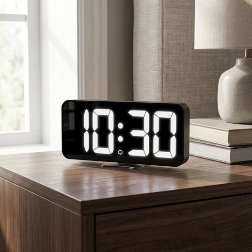 Large LED display with adjustable brightness