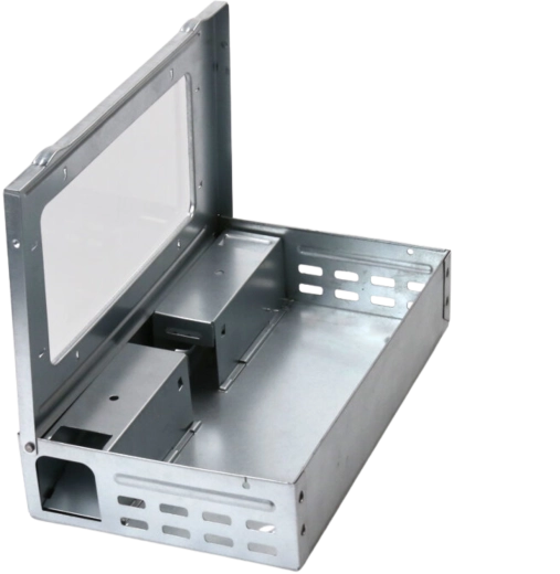 Živa past za miši in podgane 26 × 16 × 6 cm iz pocinkanega jekla