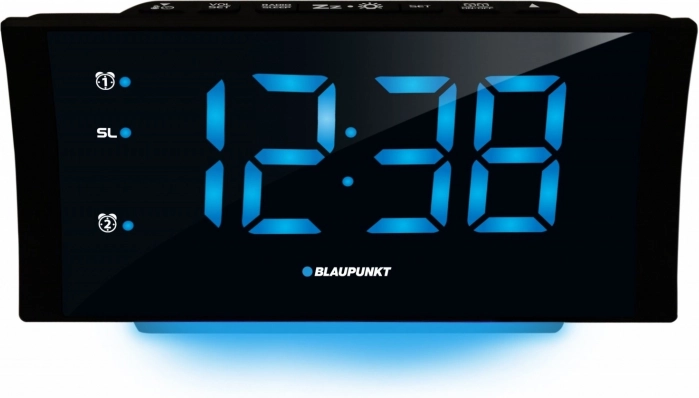 Digitalna radijska budilka Blaupunkt CR80USB z USB polnjenjem